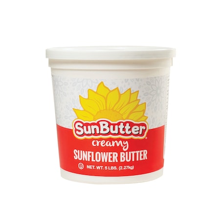 Sunbutter Sunflower Butter 5lbs Creamy Pails, PK2 PK2 19212